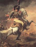 Theodore Gericault Chasseur of the Imperial Guard,Charging (mk10) china oil painting artist